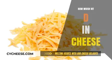 Vitamin D in Cheese: Surprising Levels and Health Benefits Revealed