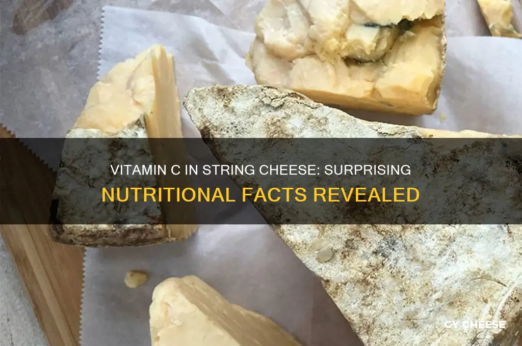how much vitamin c is in string cheese