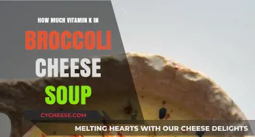 Vitamin K Content in Broccoli Cheese Soup: A Nutritional Breakdown