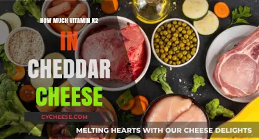 Vitamin K2 in Cheddar Cheese: Uncovering the Nutrient Content