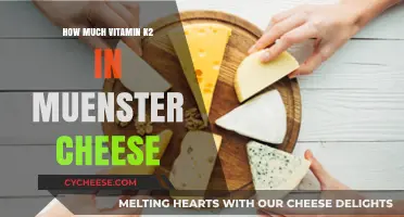 Vitamin K2 Content in Muenster Cheese: A Nutritional Breakdown