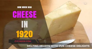Cheese Prices in 1920: A Historical Look at Dairy Costs