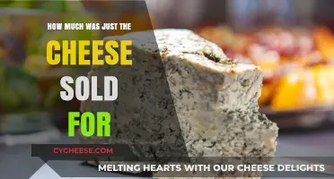 Unbelievable Price Tag: Just the Cheese Sold for How Much?