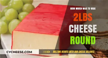 Perfect Cheese Waxing: How Much Wax for a 2lb Round?