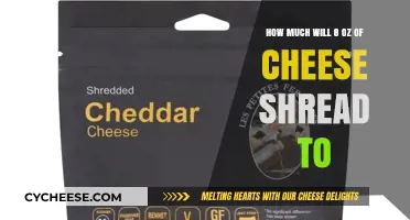 How Much Shredded Cheese Does 8 Ounces Yield? A Guide