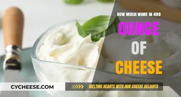 How Much Whey is in 400 Ounces of Cheese?
