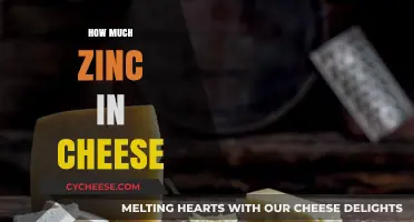 Zinc Content in Cheese: Uncovering Nutritional Benefits and Varieties