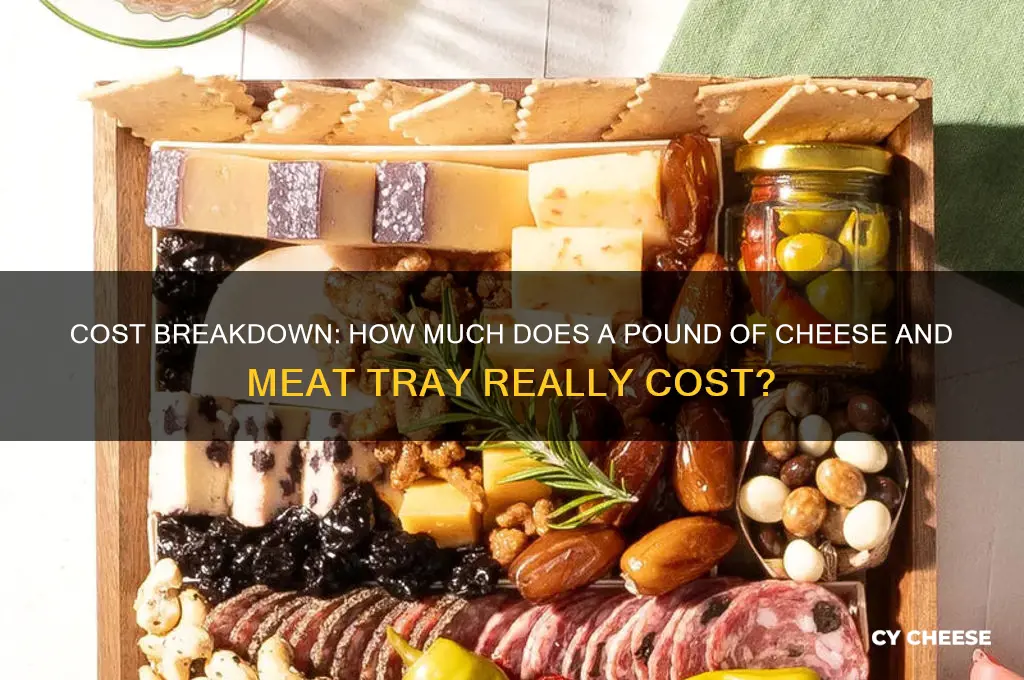 how must does a pound of cheese and meat tray