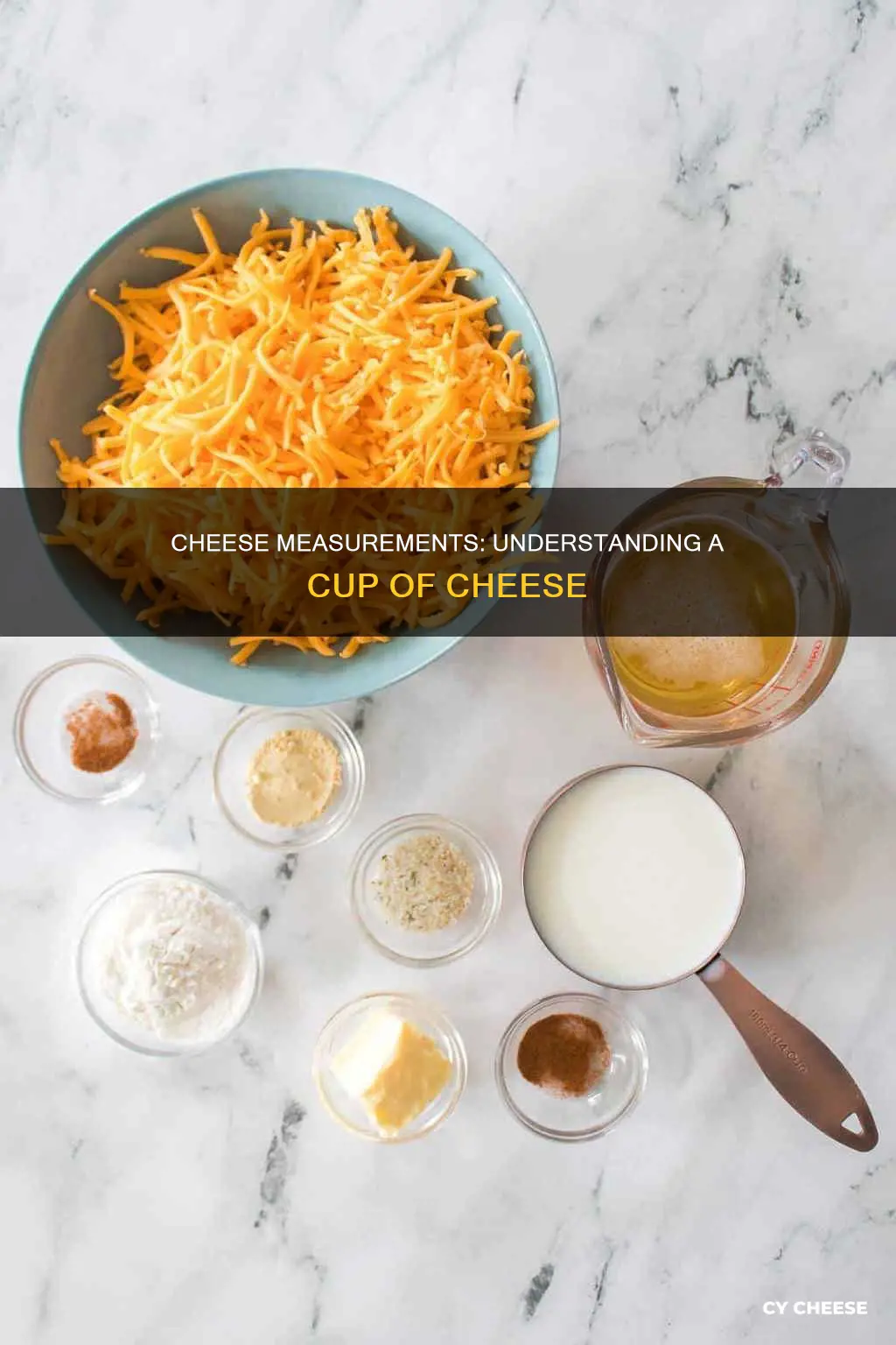 how muxh cheese in a cup