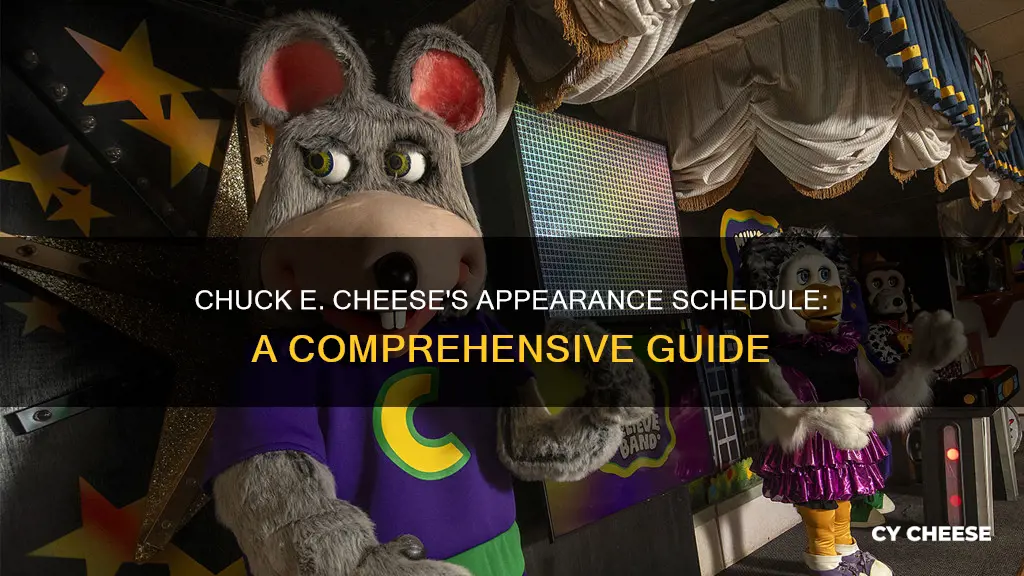 how often does chuck e cheese come out