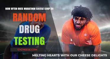 Marathon Cheese Corp's Random Drug Testing Frequency: What to Expect