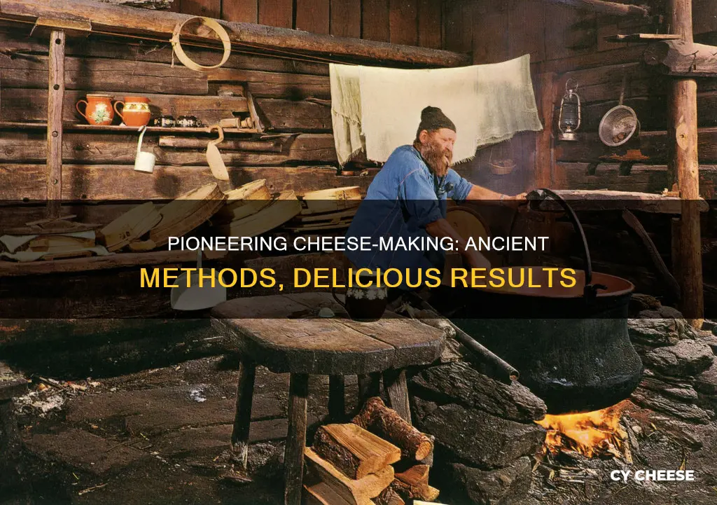how pioneers made cheese