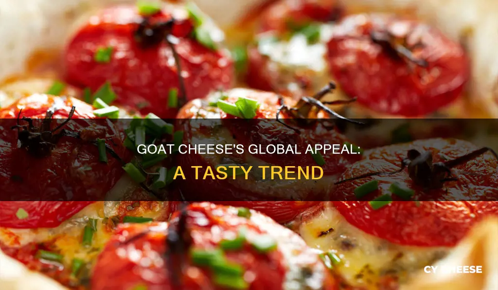 how popular is goat cheese