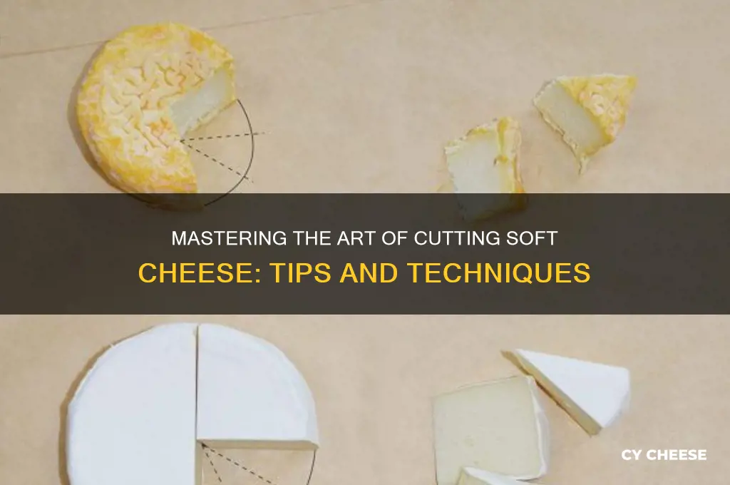 how ro cut soft cheese