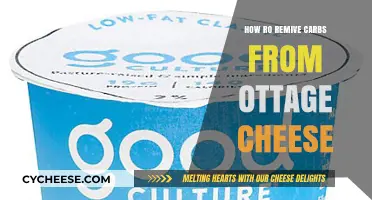 Draining Cottage Cheese: Removing Carbs, Keeping Protein