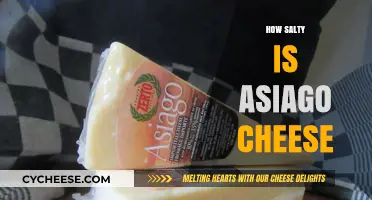 Exploring Asiago Cheese's Unique Saltiness: A Flavor Profile Guide