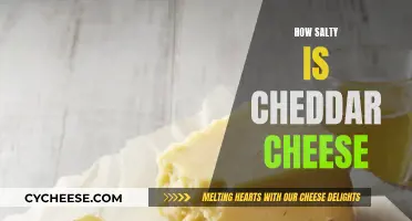 The Salty Story: Cheddar Cheese's Savory Secret