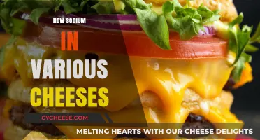 Sodium Levels in Cheese: A Comprehensive Guide to Popular Varieties