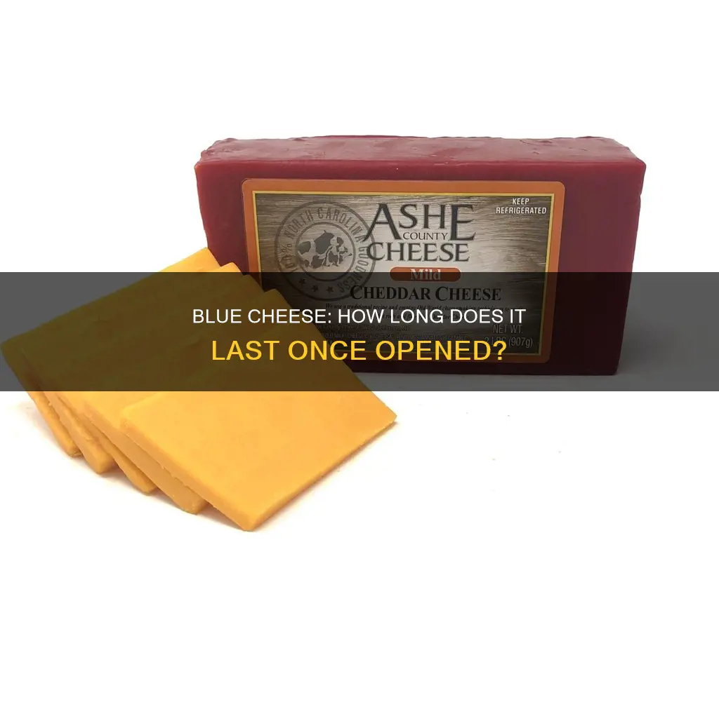 how sooon should yoiu use blue cheese once opened
