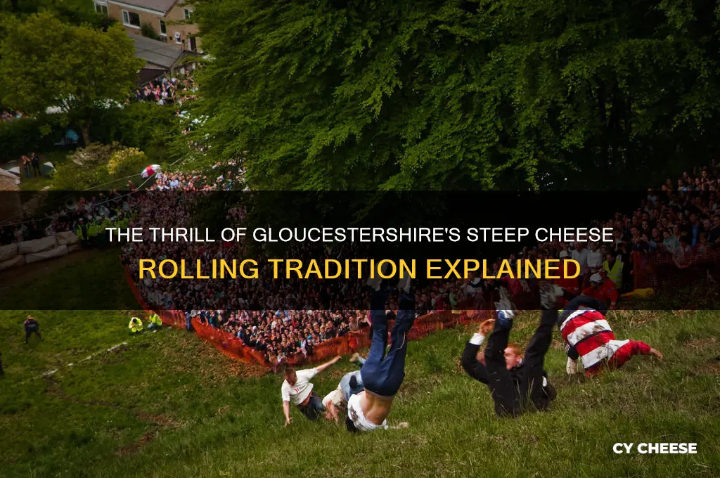 how steep gloucestershire cheese rol