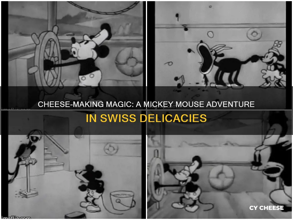 how swiss cheese is made mickey mouse