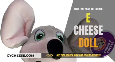 The Height of Chuck E. Cheese's Mascot