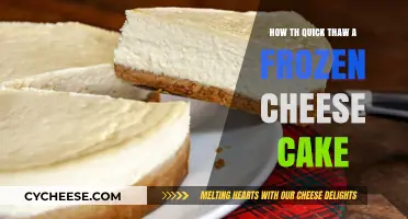 Quickly Thawing Your Frozen Cheesecake: A Simple Step-by-Step Guide