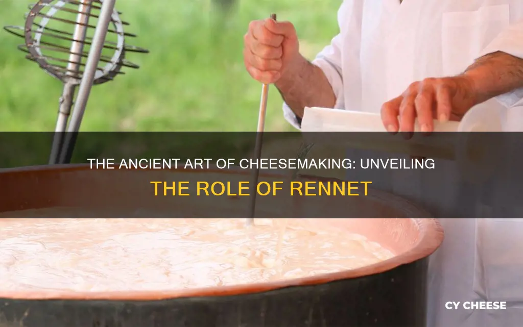 how they made cheese in a rennet