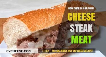 Perfect Philly Cheese Steak: Ideal Meat Thickness for Juicy Results