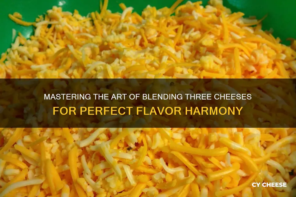 how three cheese blend
