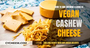 Vegan Cheddar Delight: Crafting Cashew Cheese with a Savory Twist