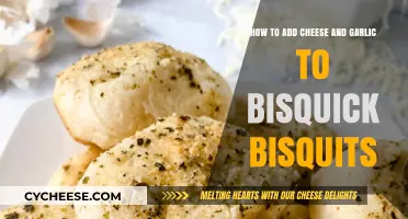 Cheesy Garlic Bliss: Elevating Bisquick Biscuits with Simple Add-Ins