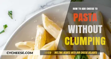 Perfectly Creamy Pasta: Tips to Add Cheese Without Clumping