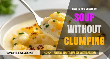 Smooth Cheese Integration: Tips to Avoid Clumping in Soup Recipes