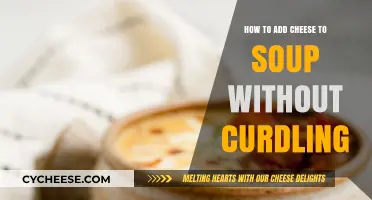 Prevent Curdling: Master Adding Cheese to Soup Smoothly Every Time