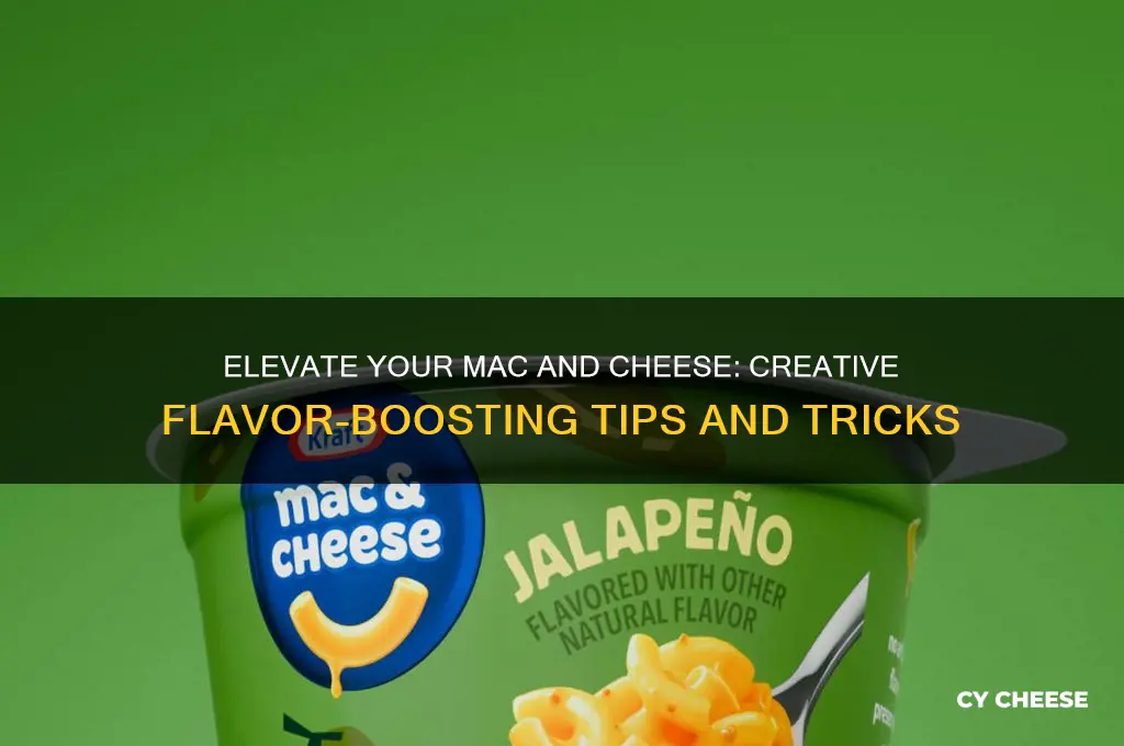 how to add flavor to max n cheese