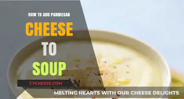 Enhancing Soups with Parmesan Cheese