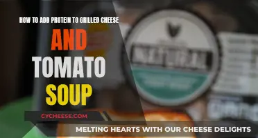 Boosting Protein in Grilled Cheese and Tomato Soup