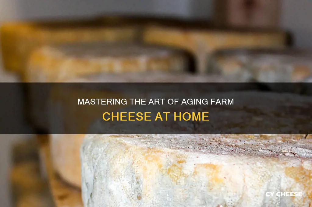 how to age farm cheese