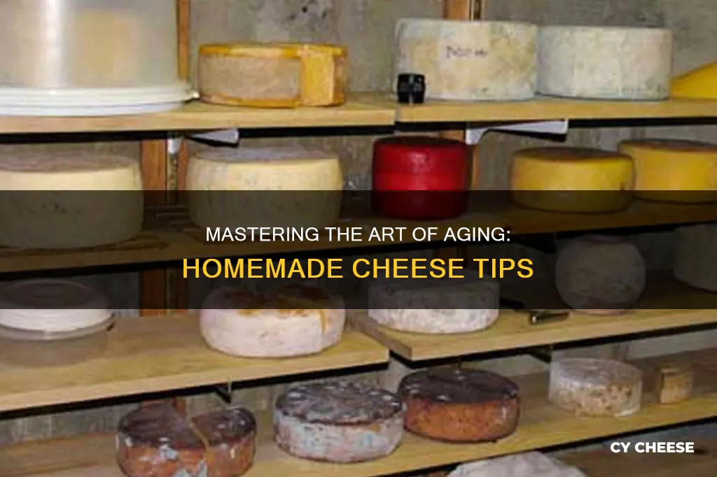 how to age home made cheese