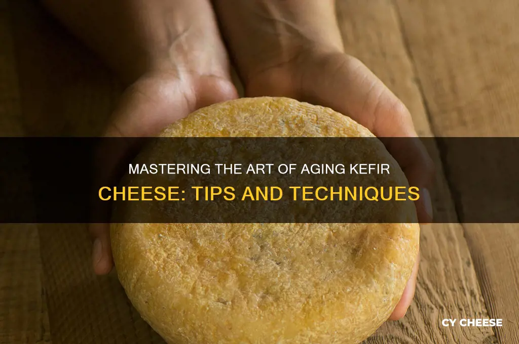how to age kefir cheese