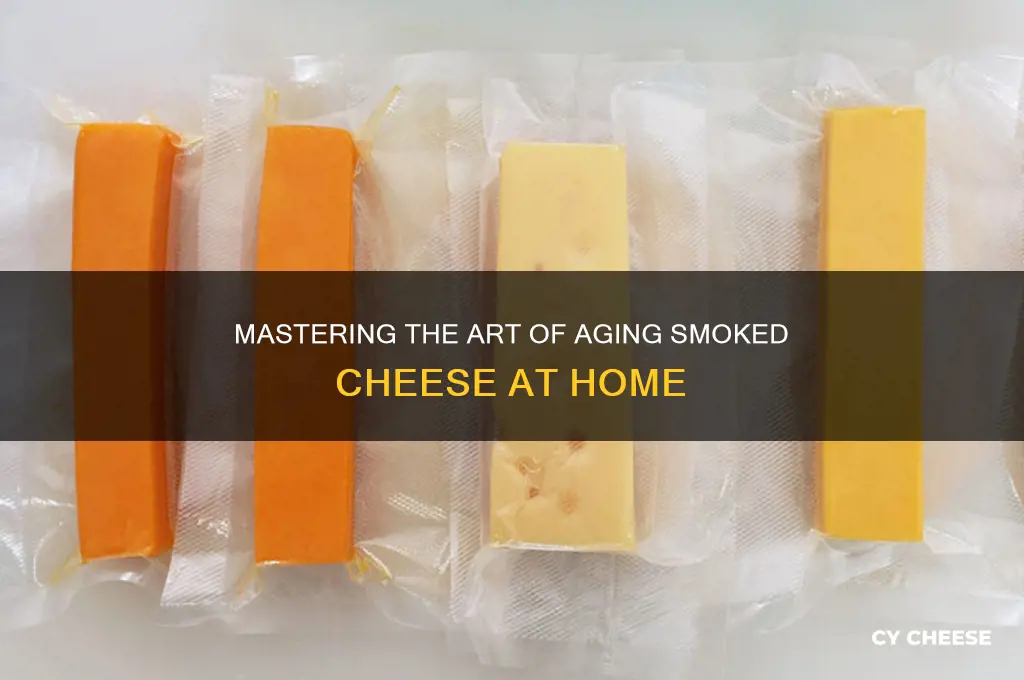 how to age smoked cheese