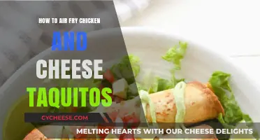 Crispy Air Fryer Chicken and Cheese Taquitos: Easy Recipe Guide