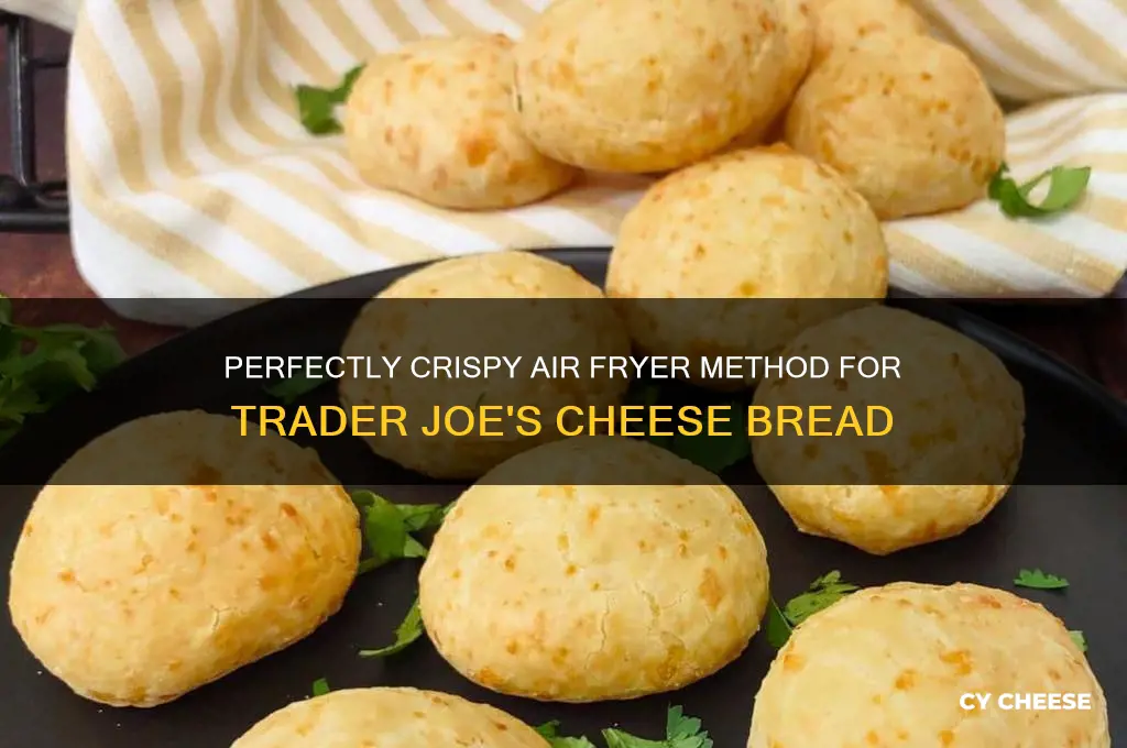 how to air fry trader joes cheese bread