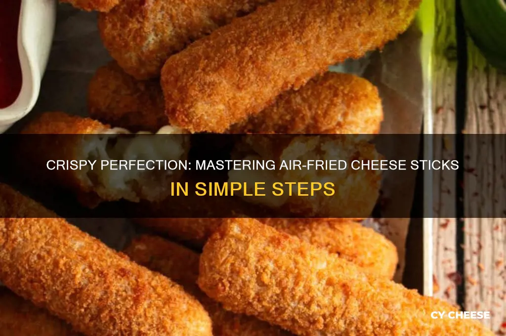 how to airfry cheese sticks