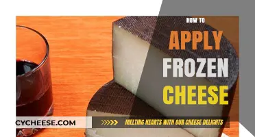 Mastering the Art of Applying Frozen Cheese: Tips and Tricks