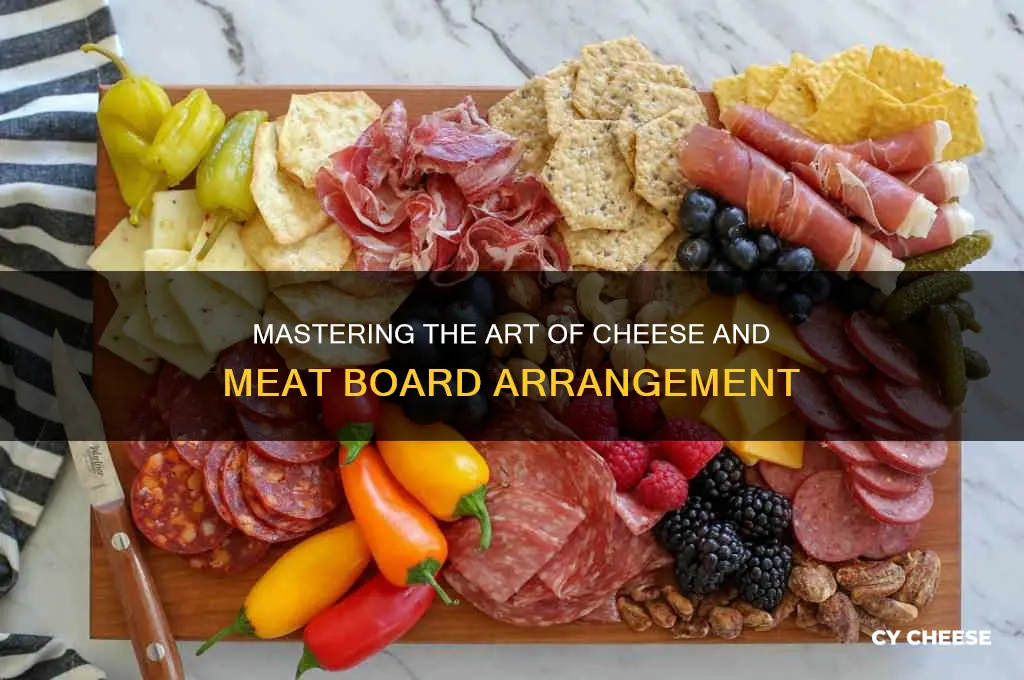 how to arrange a cheese and meat board