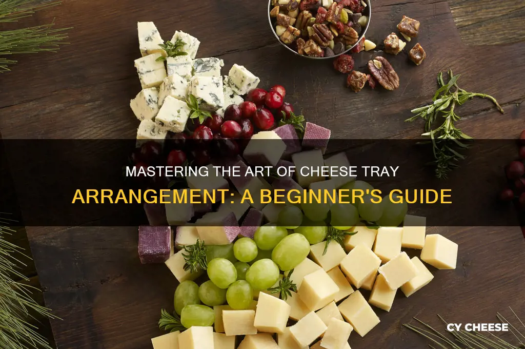 how to arrange a cheese tray for beginners