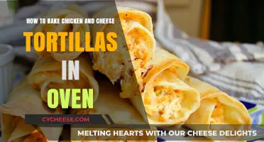 Easy Oven-Baked Chicken and Cheese Tortillas Recipe for Beginners