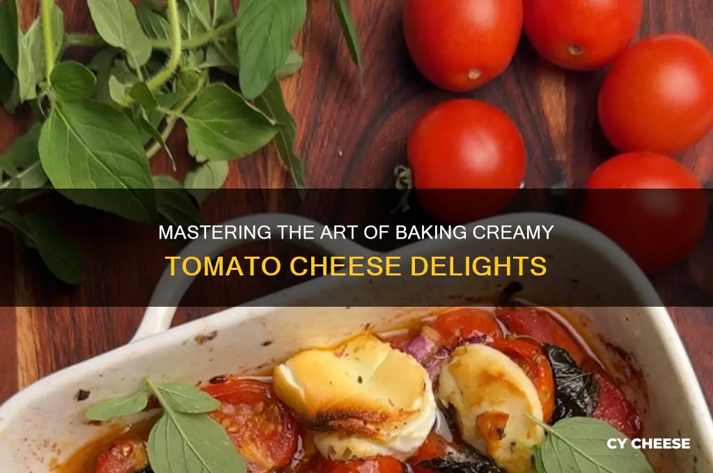 how to bake tomato cheese